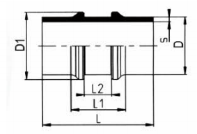 PVDF 對焊管件 節流管件